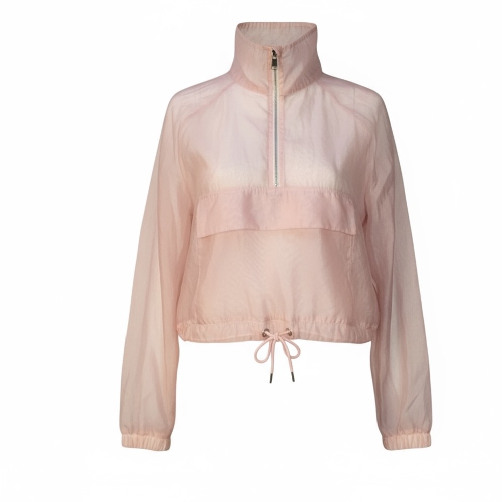 Love J sexy sheer hot pink jacket S